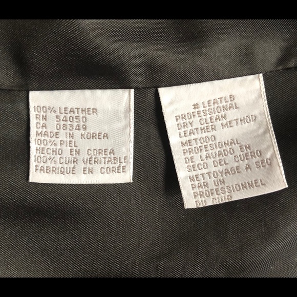 Jones New York Leather Jacket - Picture 8 of 8